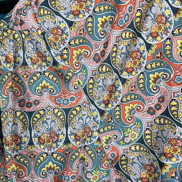 J. Crew Side Cutout Organic Cotton Dress in Liberty Giorgia Duke‎ Fabric Size 6 - Picture 8 of 16